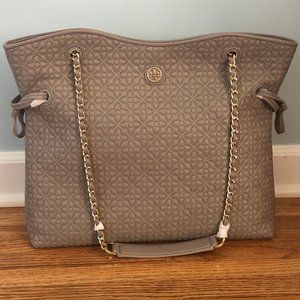 NWT Tory Burch Bryant Quilted Slouchy Leather Tote